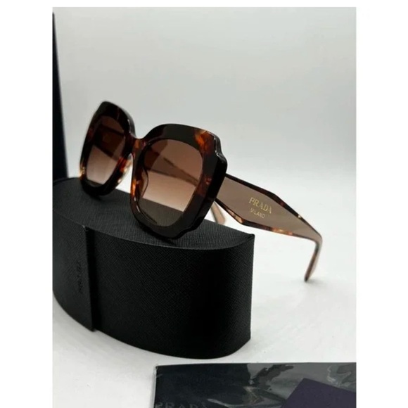 Prada Tortoise Shell Sunglasses - Picture 5 of 5